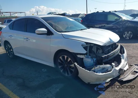 2018 Nissan Sentra Sr Turbo из США, поврежденный, VIN 3N1CB7AP7JY234772